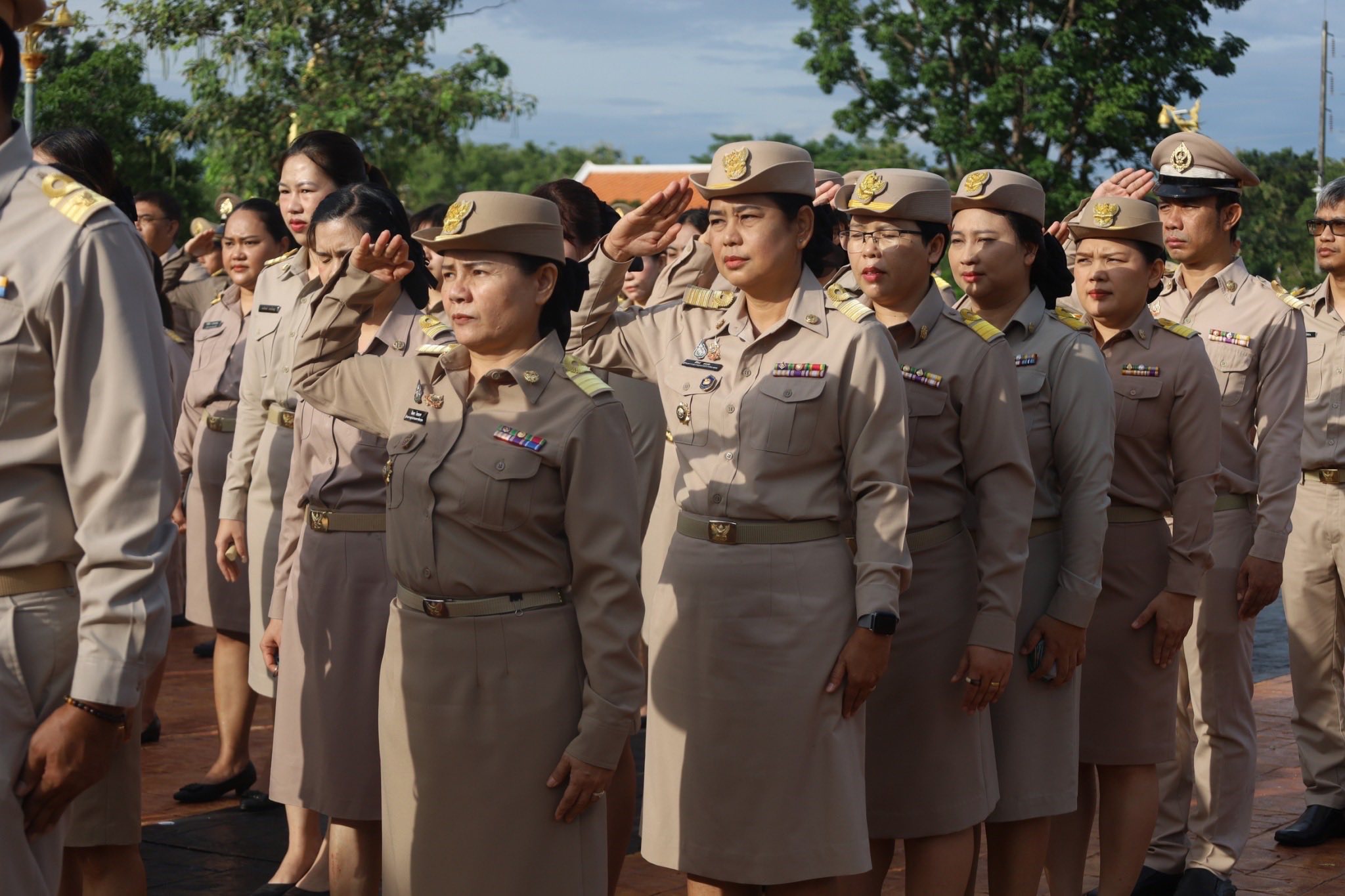 พช.กำแพงเพชร ร่วมกิจกรรมเนื่องใน "วันพระราชทานธงชาติไทย" ในวันที่ 28 กันยายน (Thai National Flag Day) ประจำปี 2568