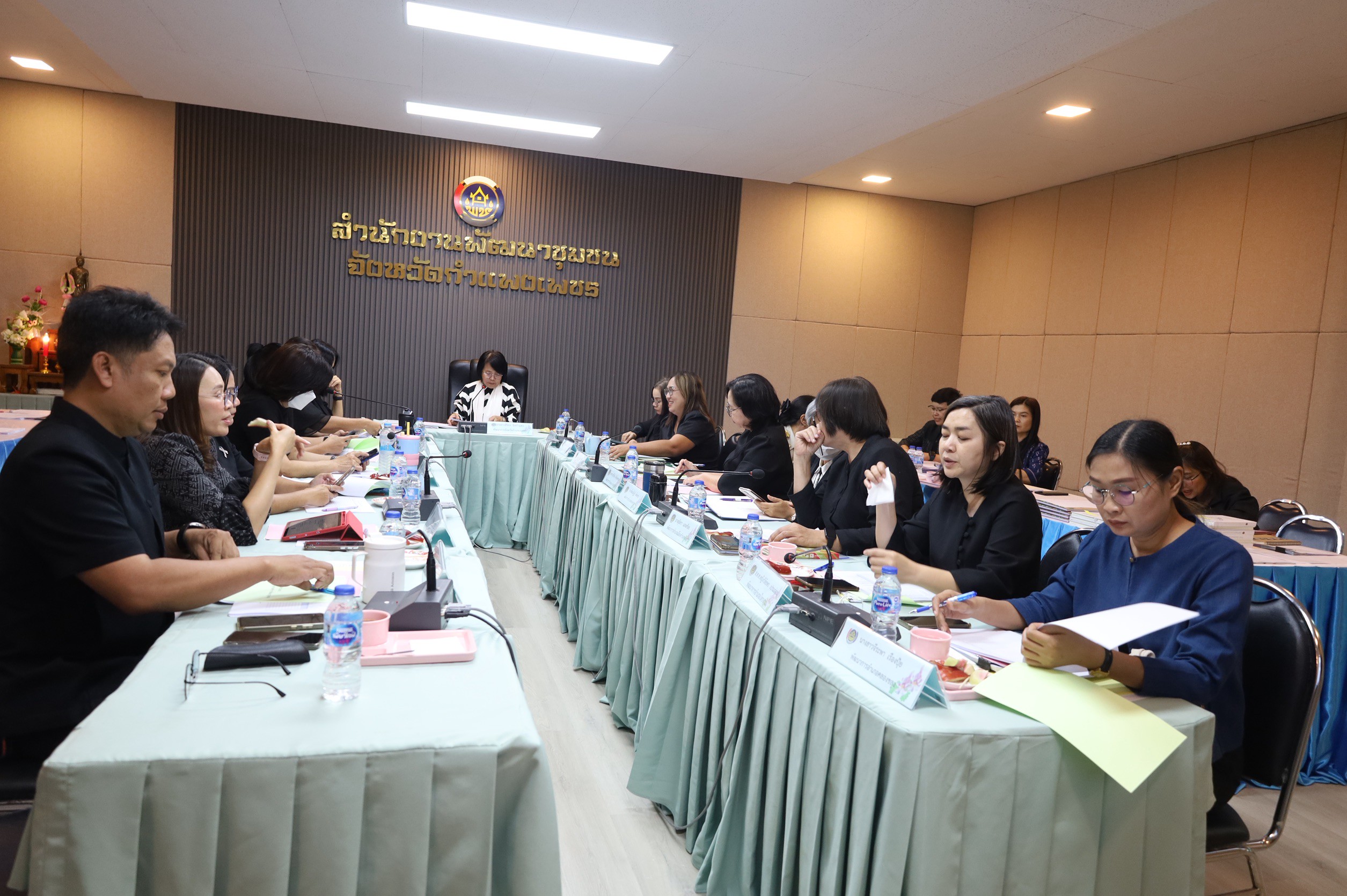 พช.กำแพงเพชร จัดประชุมผู้อำนวยการกลุ่มงาน พัฒนาการอำเภอ และนักวิชาการพัฒนาชุมชน ครั้งที่ 2/2569